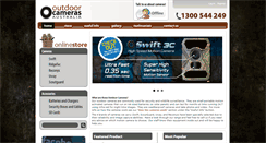 Desktop Screenshot of outdoorcameras.com.au